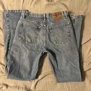 Wrangler Light Blue Straight Leg Jeans